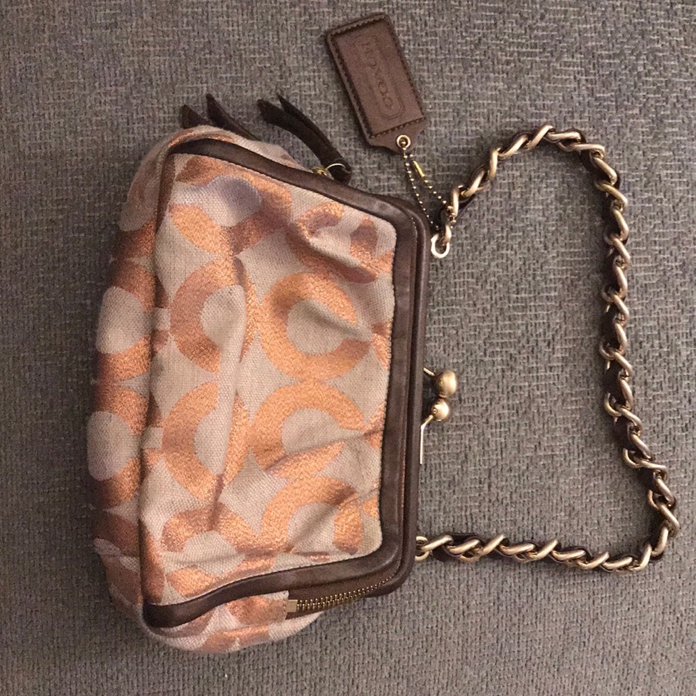 Coach hand bag
